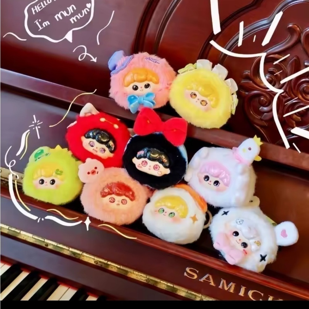 Original Baby Three Munmun Fairy Tale Bedtime Stories Plush Pendant Blind Box - Picture 7 of 7
